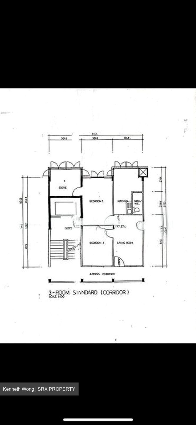 Blk 102 Crescent View (Queenstown), HDB 3 Rooms #500099931